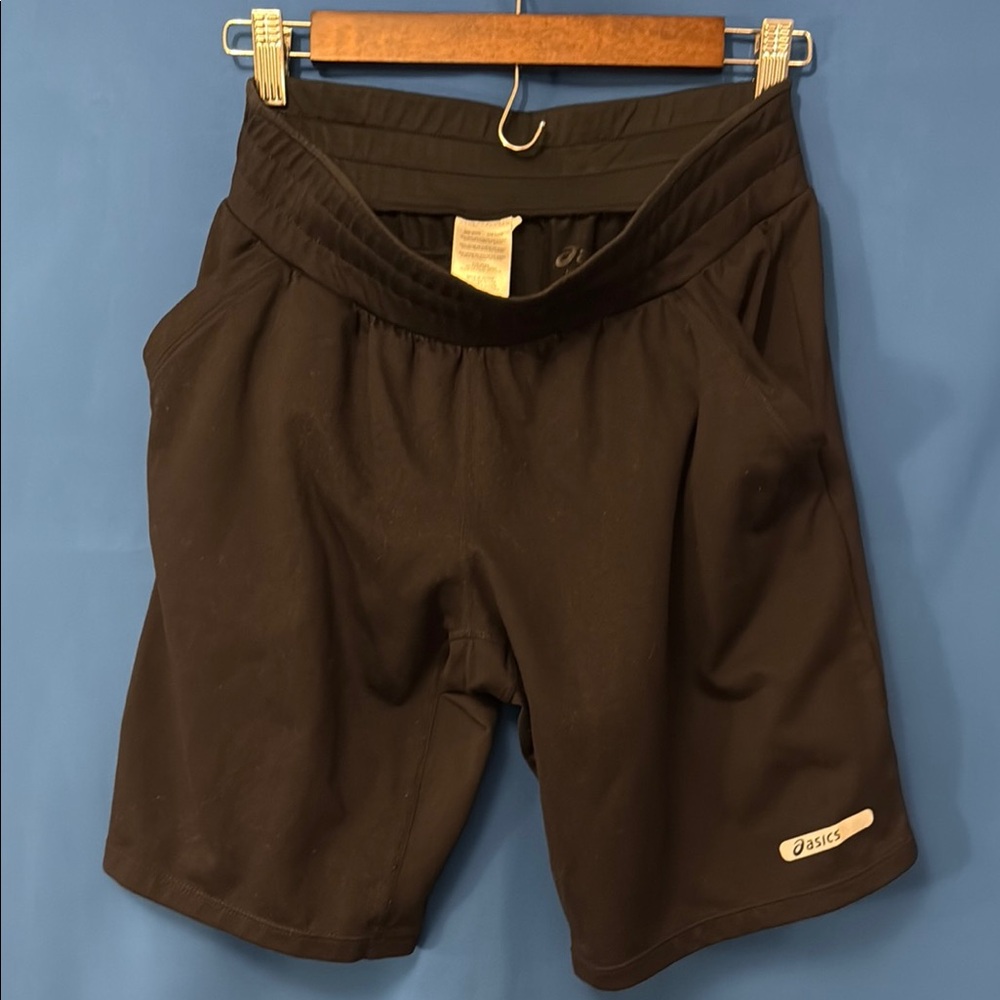 ASICS Men's Black Athletic Gym CrossFit Workout Shorts